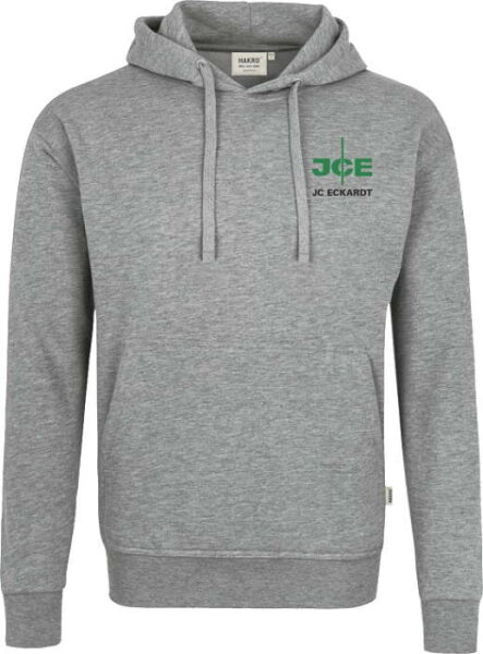 JCE Hakro Kapuzen Sweatshirt Premium 601 grau F C RÖDER Teamsport