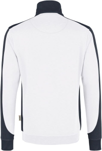 Hakro Zip-Sweatshirt Contrast Mikralinar® 476