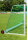 mobiles Jugend Fußballtor Safety 5 x 2 m, untere Netztiefe 1,5 m, vollverschweißt, silber, inkl.Transportrollen und Gewichtsrohr