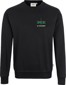 JCE Hakro Sweatshirt Mikralinar® 475 schwarz
