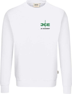 JCE Hakro Sweatshirt Mikralinar® 475 weiß