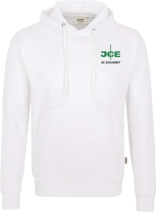 JCE Hakro Kapuzen-Sweatshirt Premium 601 weiß