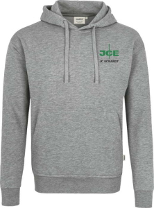 JCE Hakro Kapuzen-Sweatshirt Premium 601 grau