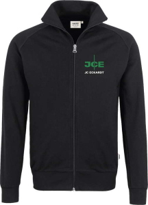 JCE Hakro Sweatjacke College 606 schwarz
