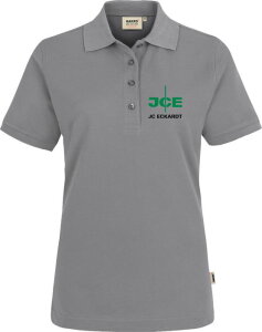 JCE Hakro Damen Poloshirt Mikralinar® 216 grau