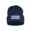 FFW Freyburg Strickmütze navy, inkl. Logo