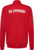 SG Spergau Handball Hummel Polyesterjacke Authentic