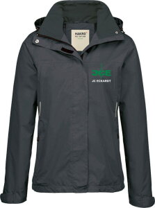 JCE Hakro Damen Regenjacke Colorado 262 anthrazit