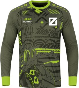 Blau-Weiß Zorbau Jako TW-Trikot Tropicana