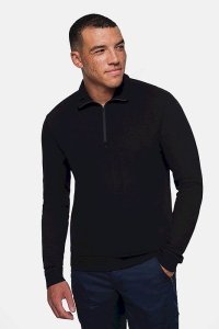 Hakro Zip-Longsleeve Piqué Mikralinar® Eco 535