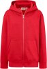 Hakro Kinder Kapuzen-Sweatjacke Bio-Baumwolle 565