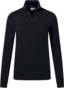 Hakro Zip-Longsleeve Piqué Mikralinar® Eco Damen 335