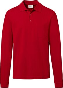 Hakro Pocket-Longsleeve-Polo Mikralinar® Eco 817