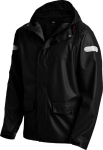 MuR FHB RAINER PU-Stretch-Regenjacke EN 343 XS