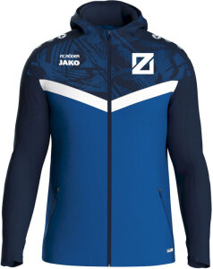 Blau-Weiß Zorbau Jako Kapuzenjacke Iconic