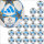 Adidas UCL 25/26 Group Stage J290 Kids Ball Gr. 5 20er Ballpaket