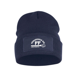 FFW Uichteritz Strickmütze navy, inkl. Logo