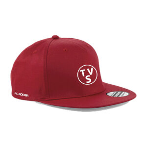 TV 1922 Saubach 5 Panel Snapback Cap rot