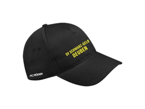 SV Schwarz-Gelb Deuben Ultimate 5 Panel Cap schwarz