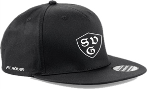 SV Großgrimma 5 Panel Snapback Cap schwarz