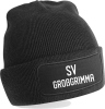 SV Großgrimma Wintermütze schwarz