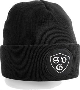SV Großgrimma Wintermütze schwarz
