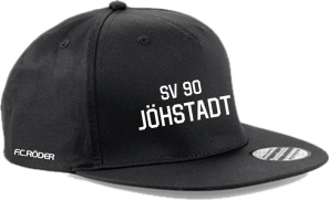SV 90 Jöhstadt 5 Panel Snapback Cap schwarz