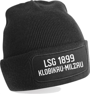 LSG Klobikau Milzau Wintermütze schwarz
