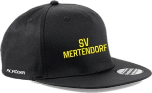 SV Mertendorf 5 Panel Snapback Cap schwarz