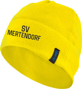 SV Mertendorf Jako Fleecemütze gelb