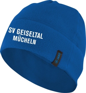 SV Geiseltal Mücheln Jako Fleecemütze royal