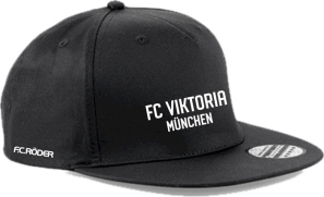 FC Viktoria München 5 Panel Snapback Cap schwarz