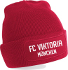 FC Viktoria München Wintermütze rot