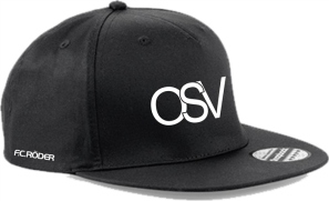 Oberlungwitzer SV 5 Panel Snapback Cap schwarz