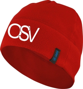 Oberlungwitzer SV Jako Fleecemütze rot