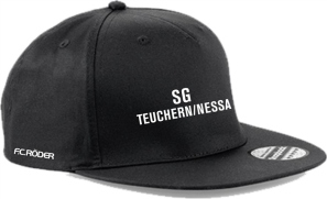 SG Teuchern Nessa 5 Panel Snapback Cap schwarz