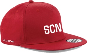 SC Naumburg 5 Panel Snapback Cap rot