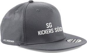 SG Kickers Süd 5 Panel Snapback Cap grau