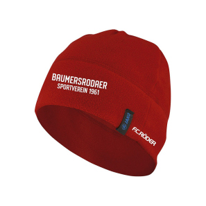 Baumersrodaer SV Jako Fleecemütze rot Junior