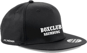 Boxclub Naumburg 5 Panel Snapback Cap schwarz