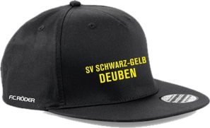 SV Schwarz-Gelb Deuben 5 Panel Snapback Cap