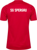 SG Spergau Handball Hummel Trikot Match Striped