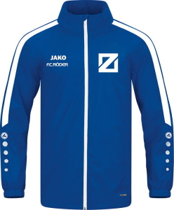 Blau-Weiß Zorbau Jako Allwetterjacke Power