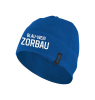 Blau-Weiß Zorbau Jako Fleecemütze