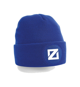 Blau-Weiß Zorbau Wintermütze