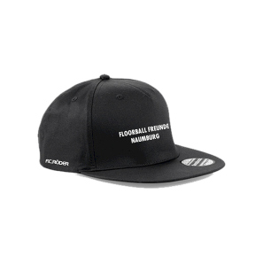 Floorball Naumburg 5 Panel Snapback Cap schwarz