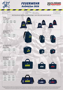 Feuerwehr Kollektion 2026 Taschen