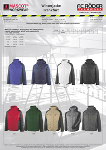 Mascot-Winterjacke-Frankfurt