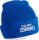 Blau-Weiß Zorbau Wintermütze
