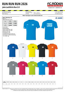 JAKO Laufshirt Run 2.0